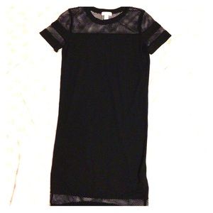 Black Fishnet Dress